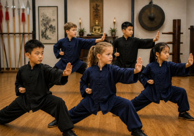 How Kung Fu builds confidence in children and young people